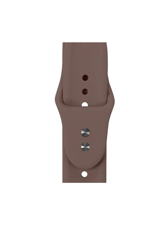 Crong Strap Silicone Brown (Apple Watch Ultra2, Ultra1, SE, 9, 8, 7, 6, 5, 4, 3)