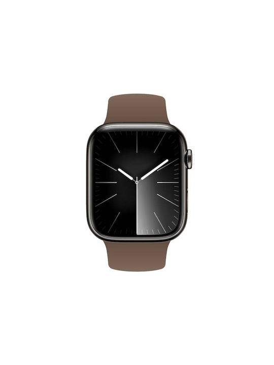 Crong Strap Silicone Brown (Apple Watch Ultra2, Ultra1, SE, 9, 8, 7, 6, 5, 4, 3)
