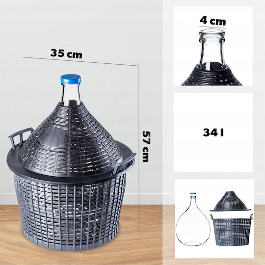 Kadax Νταμιτζάνα 138924 34lt
