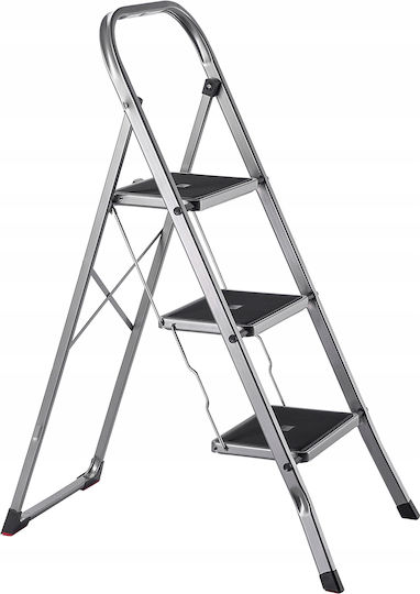 Kadax Step Ladder Aluminum 3 Steps