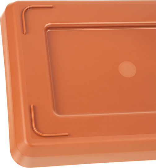 Kadax Πιάτο Γλάστρας Πλαστικό Terracotta 33874