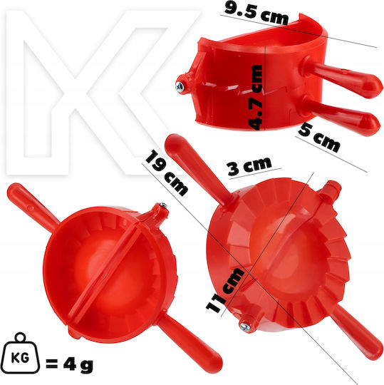 Kadax Dumpling Form Uszka Cutter Machine 4pcs