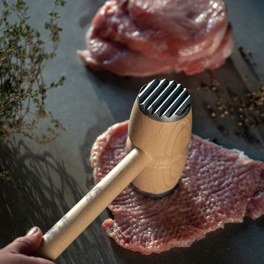 Kadax Wooden Meat Tenderizer Double-sided Mallet