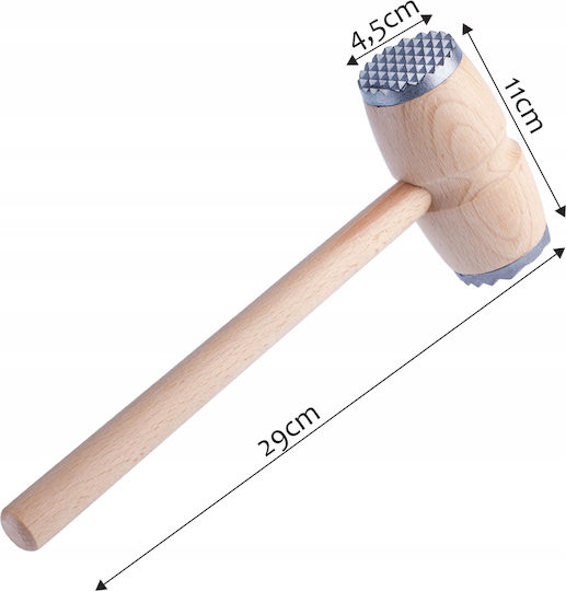 Kadax Wooden Meat Tenderizer Double-sided Mallet