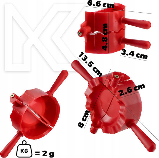 Kadax Dumpling Form Uszka Cutter Machine 4pcs