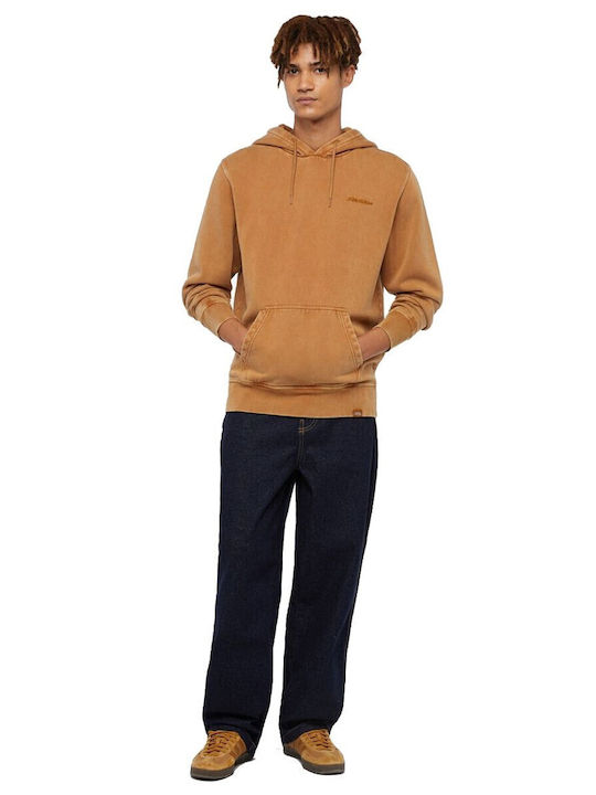 Sweatshirt with Hood Brown