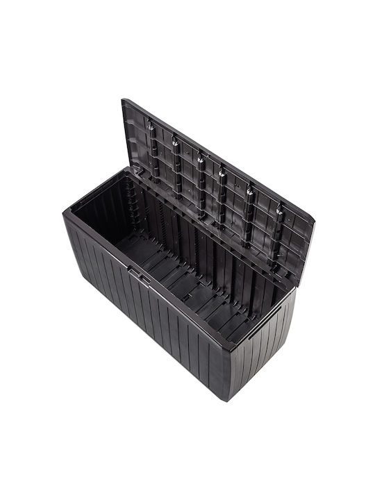 Kadax Outdoor Storage Box 290lt Brown L116.6xW47xH59.5cm