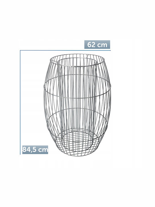Kadax Planter Metal Gray