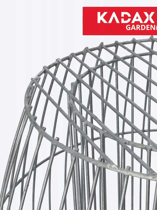 Kadax Planter Metal Gray