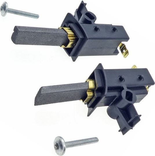 Set 2 Carbon Brushes Whirlpool Indesit Washing Machine Motor 481281718792