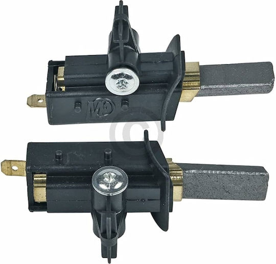 Set 2 Carbon Brushes Whirlpool Indesit Washing Machine Motor 481281718792