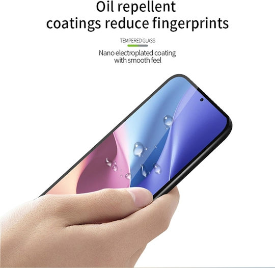 Pinwuyo 2.5D Full Face Tempered Glass Negru (Redmi Note 13 4G)