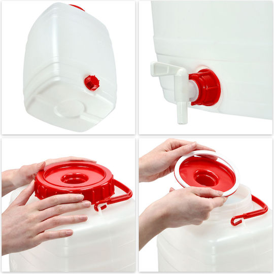 Kadax Plastic Jerry Can with Tap 15lt 25709