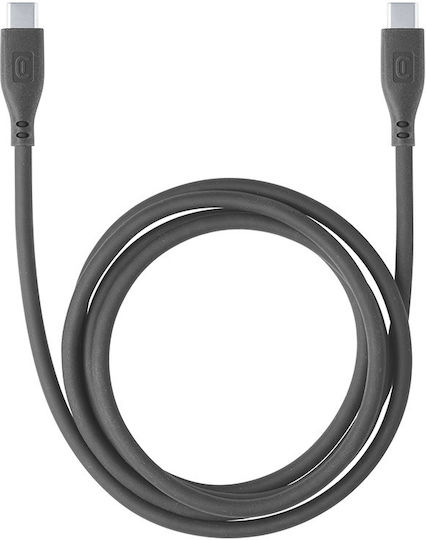 Cellular Line Regular USB 2.0 Cablu USB-C bărbătesc - USB-C Negru 1.2m