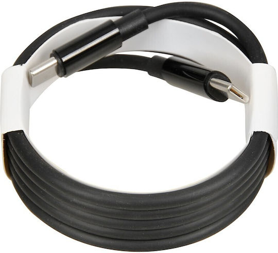 iBox USB 2.0 Cable USB-C male - USB-C 60W Μαύρο 1m IKUTCS1B