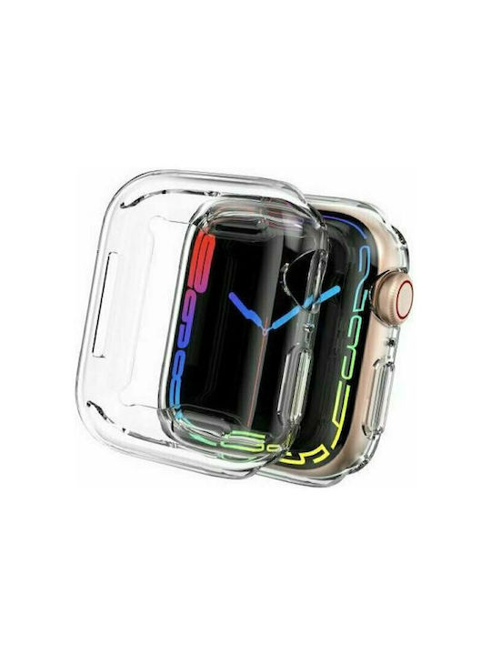 Silicone Case in Transparent color for Apple Watch 41mm Silicone Case in Transparent color for Apple Watch 41mm