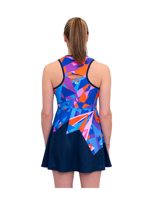 Bidi Badu Spike Women's Tennis Dress Dark Blue Blue