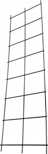 Garden Trellis in Black Colour 120x35cm