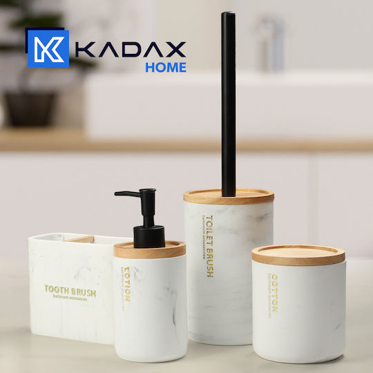 Kadax Dispenser από Bamboo Λευκό