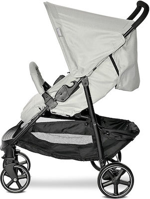 Lorelli Rome Kinderwagen Geeignet für Neugeborene Grey Ice