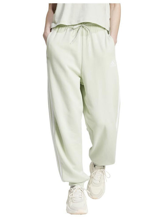 3-stripes French Terry Sweatpants Beige