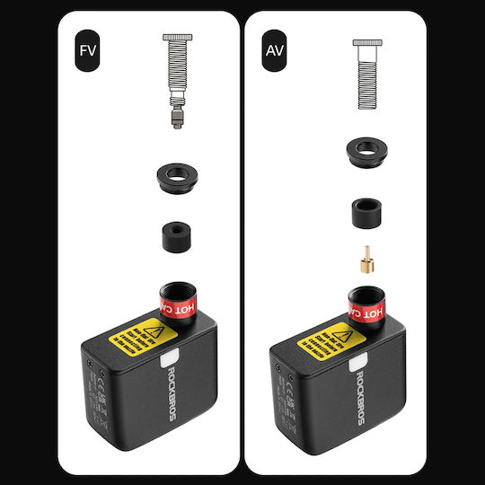Rockbros 42320008001 Mini Τρόμπα Αέρος Χεριού