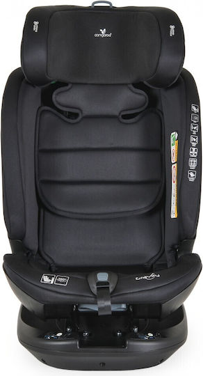 Cangaroo Gravity Scaun Auto pentru Copii i-Size cu Isofix Negru