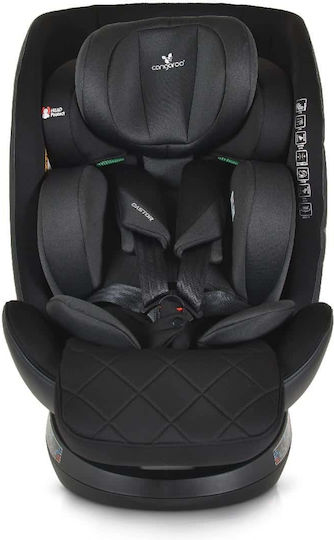 Cangaroo Castor Baby Car Seat i-Size with Isofix Black 0-36 kg