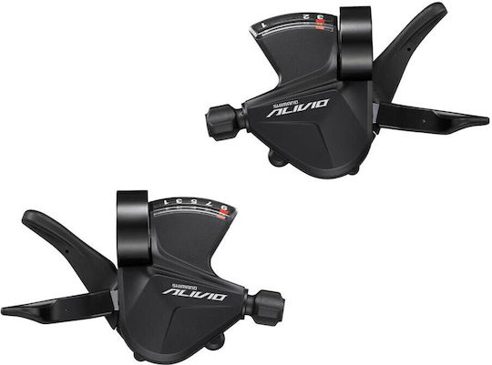 Shimano Alivio SL-M3100 Σετ Λεβιέδες Ταχυτήτων Ποδηλάτου 3 x 9SP