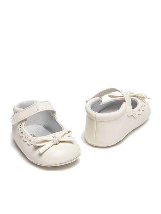 Mayoral Baby Ballerinas Ivory