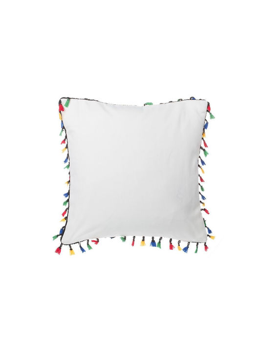 Set 2 Colorful Mallow Cushions 45 X 45 Cm