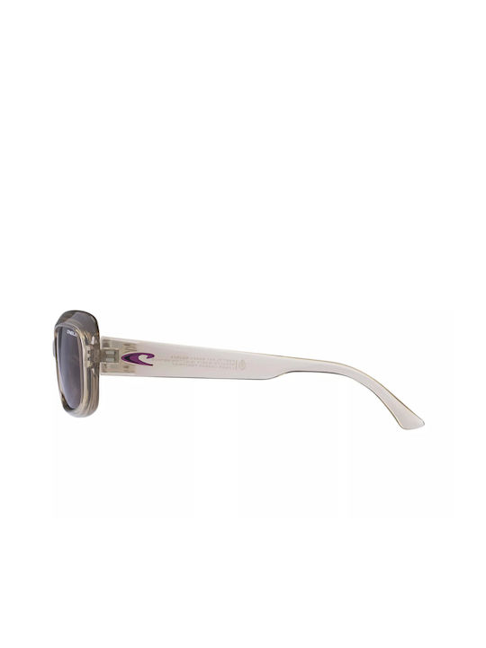 O'neill Women's Sunglasses with Gray Plastic Frame and Brown Polarized Lens ONS 9012 2.0 100