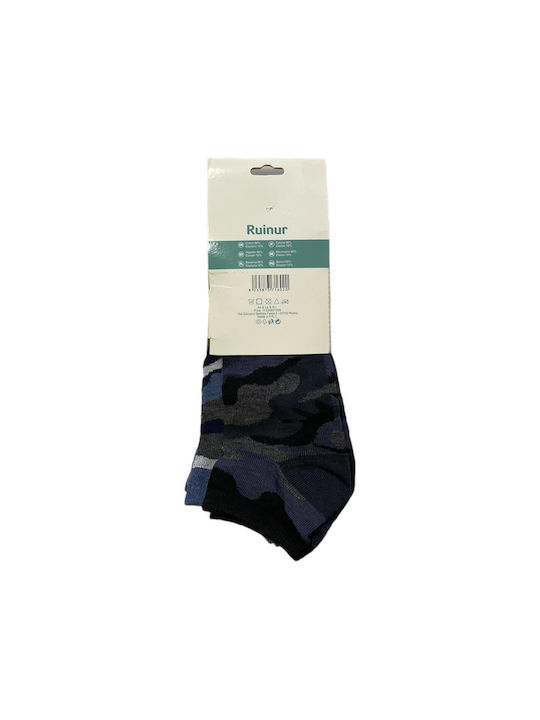 Intimonna Men's Socks Grey/Black/Blue 12Pack