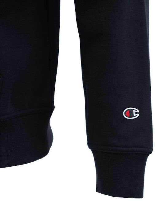 Sweatshirt with Hood Black
