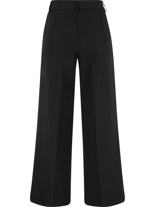Damen Stoff Hose Black
