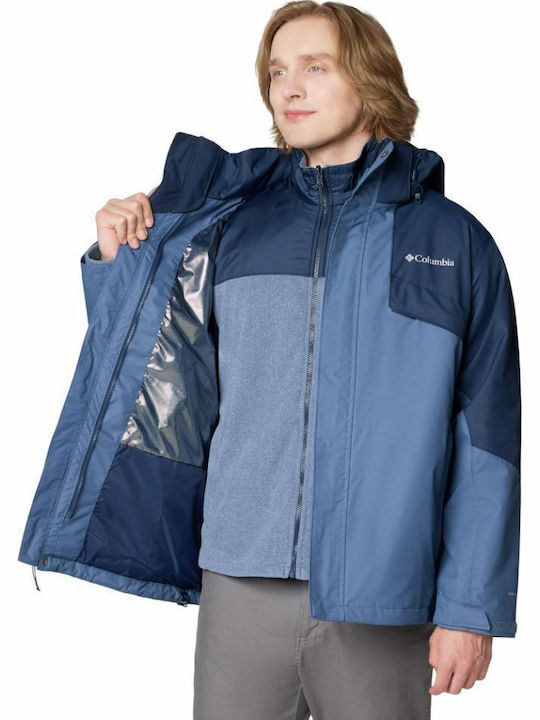 Bugaboo Iii 3 in 1 Winter Jacket Waterproof Dark Mountain, Collegiate Navy