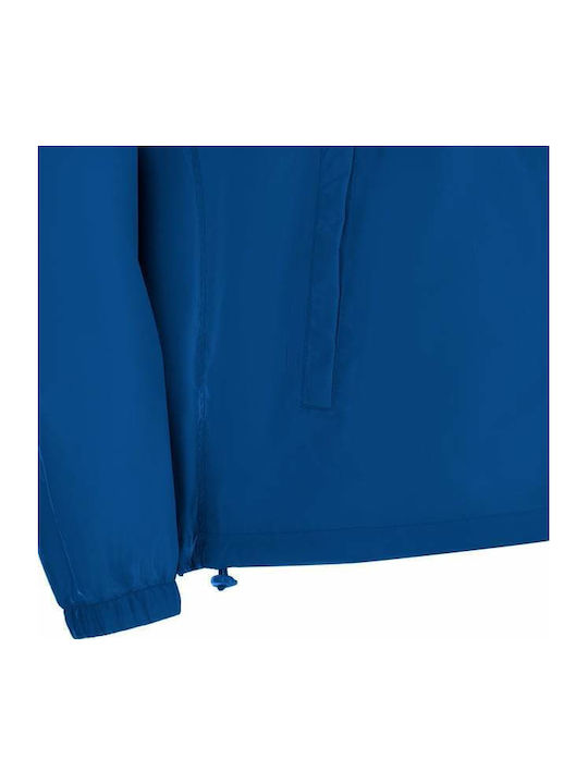 Atlantic Hero Jacke Wasserdicht Blau