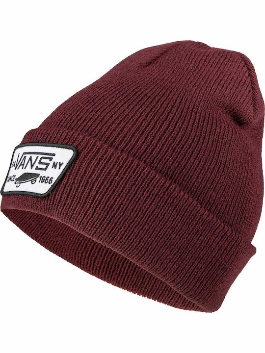 Vans Beanie Unisex Beanie Gestrickt in Braun Farbe