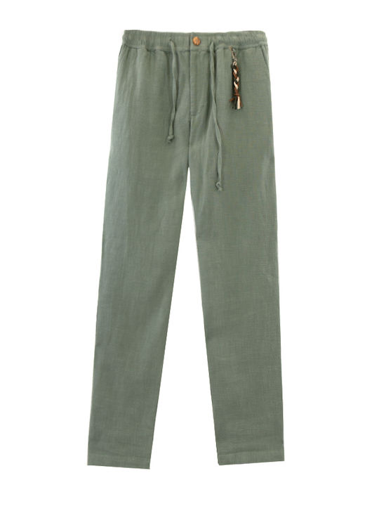 Island Men's Khaki Trousers