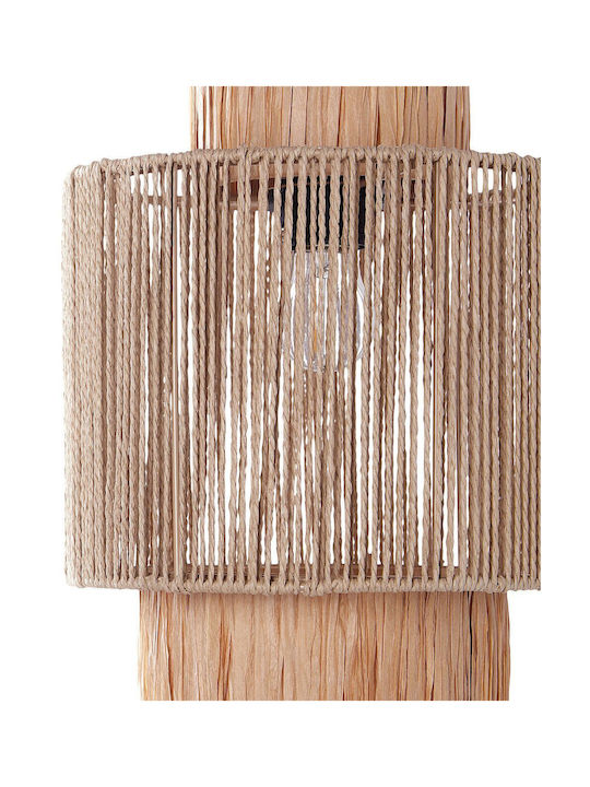 Beliani Wandleuchte Beige