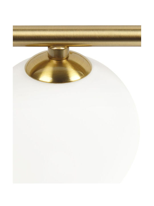 Beliani Modern Wall Lamp Gold