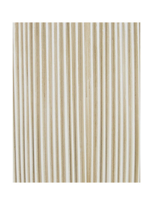 Beliani Γλάστρα Πλαστική Beige 31x31x33εκ.