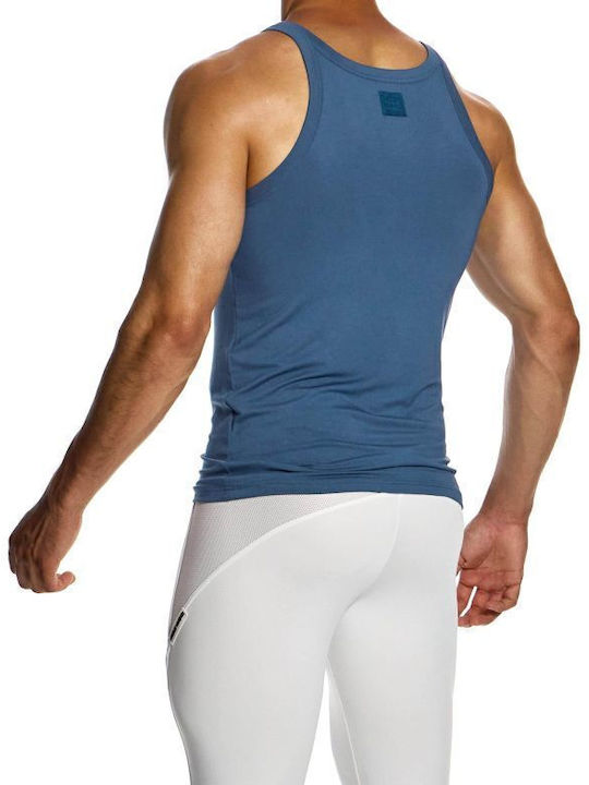 Men's Undershirt Sleeveless Indigo