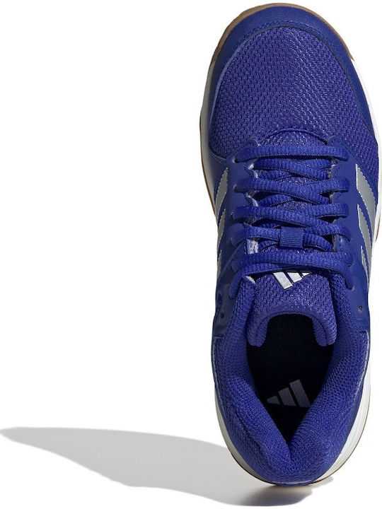 Speedcourt K Kids Sports Shoes Volleyball with Laces Blue