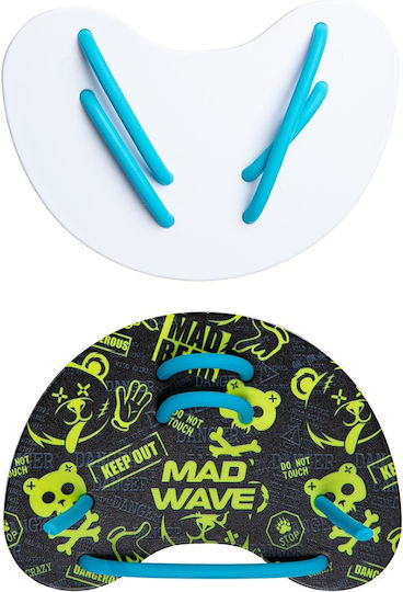 Mad Wave Finger Swimming Hand Paddles Multicolored