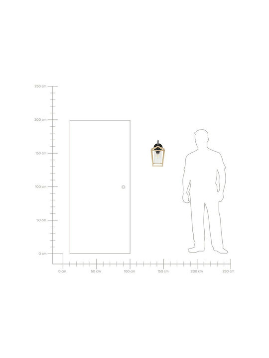 Beliani Wall-Mounted Outdoor Lighting