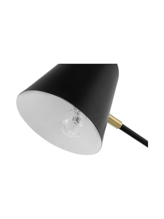 Beliani Lumină de Birou în Culoarea Negru