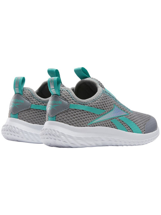 Rush Runner Kids Sports Shoes Running Slip-On Gray