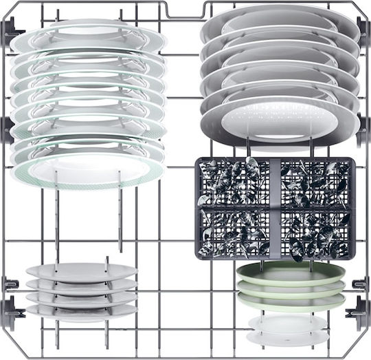 Candy Freestanding Dishwasher with Wi-Fi for 13 Place Settings W59.7xH85cm Inox