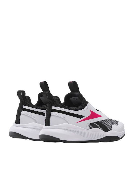 Xt Sprinter Kids Sports Shoes Running Slip-On White